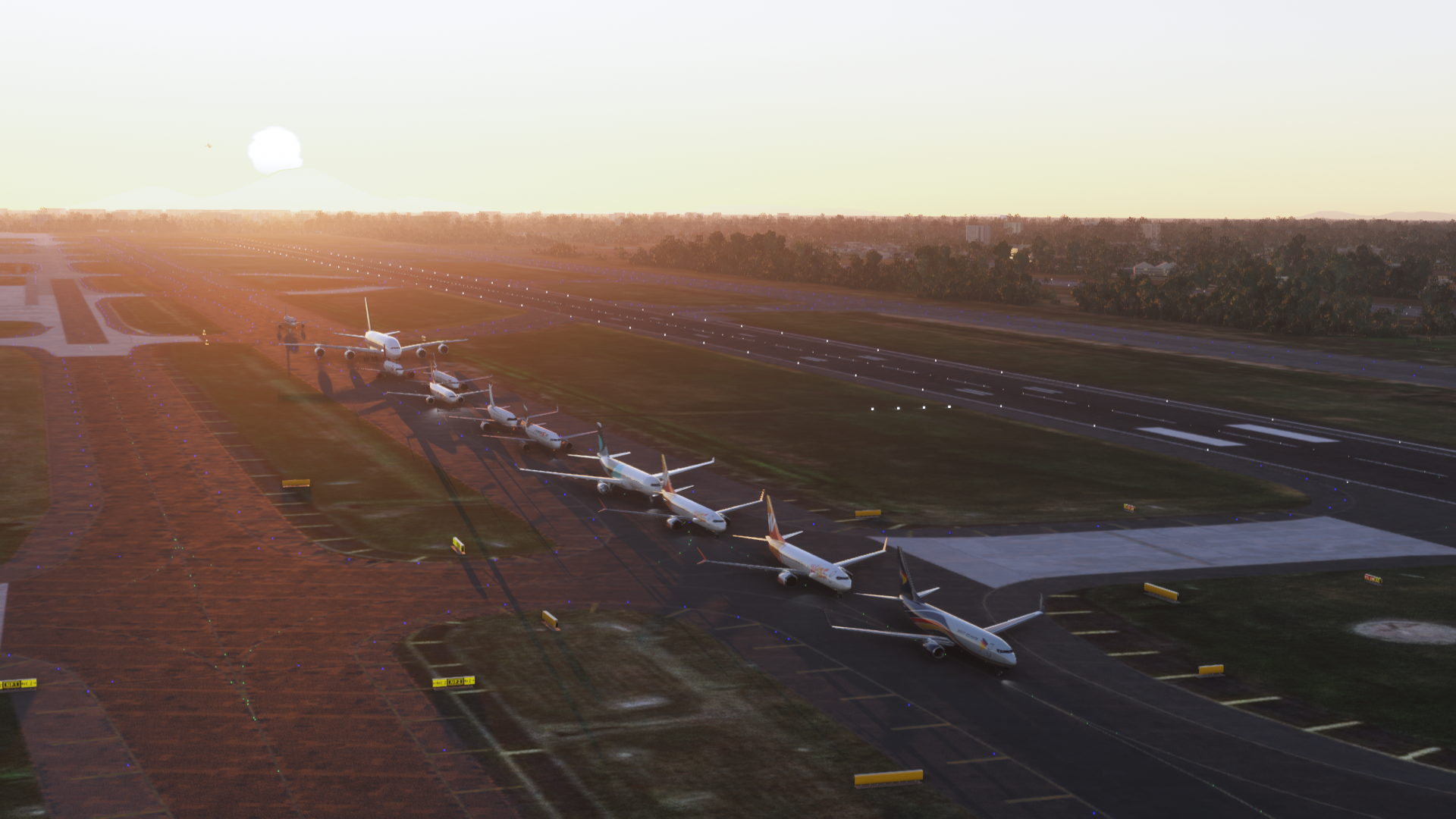 WorldFlight Conga Line